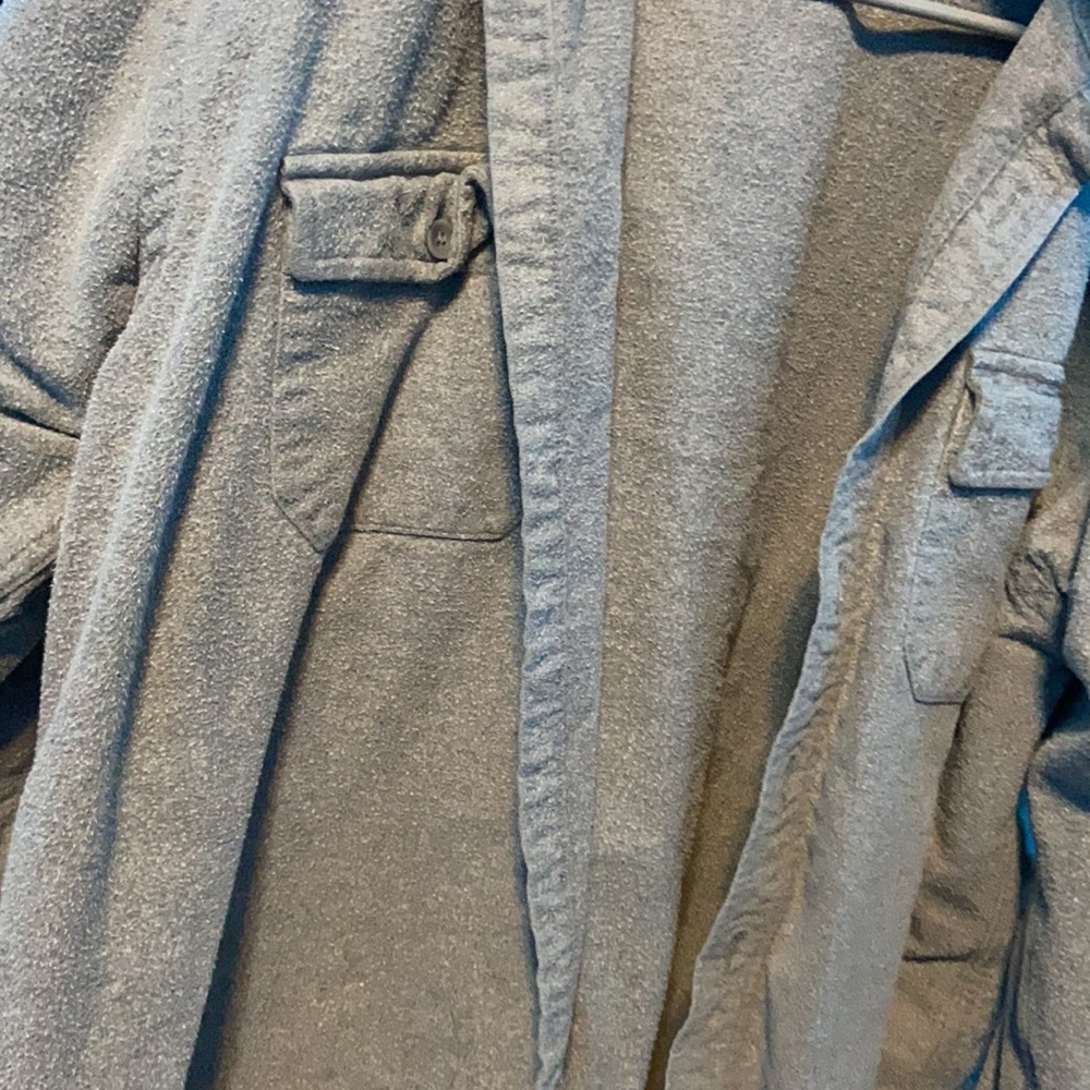 Grey button down - Picture 4 of 4
